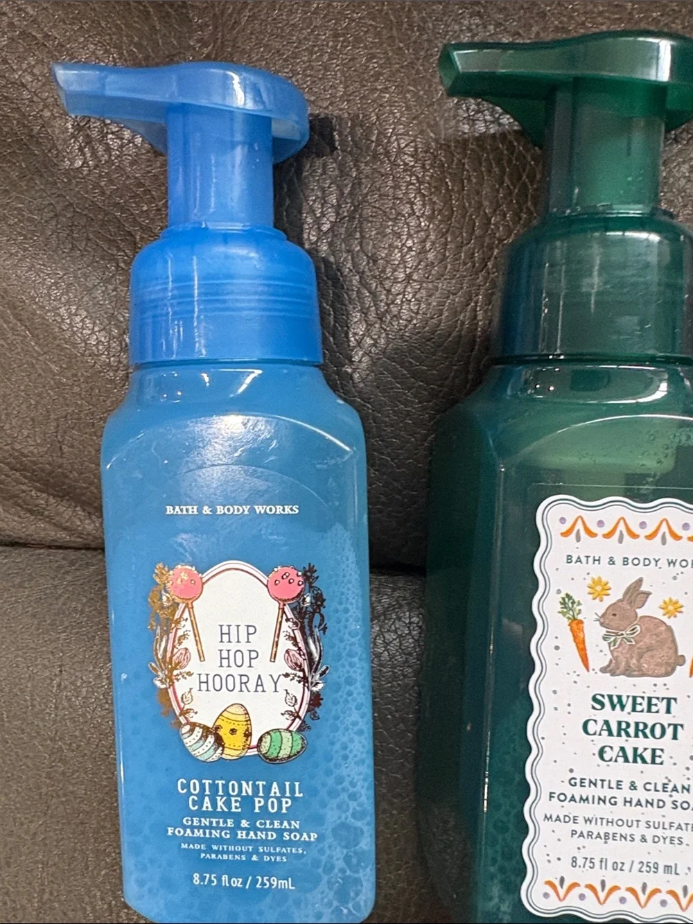 Bath and body works spring and Easter  foaming soap set